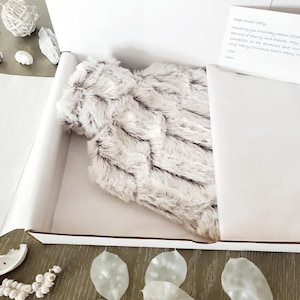 Coffret cadeau câlin chaleureux avec carte de voeux personnalisée Cadeau bouillotte cadeau bien-être douillet Coffret soins Bon rétablissement après une chirurgie