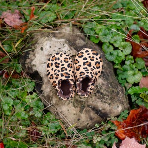 Leopard Print Soft Sole Baby Shoes | Toddler Shoes | Wide Toe Box Kids Shoes