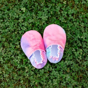 Cotton Candy Canvas Soft Sole Baby Shoes | Toddler Shoes | Wide Toe Box Kids Shoes