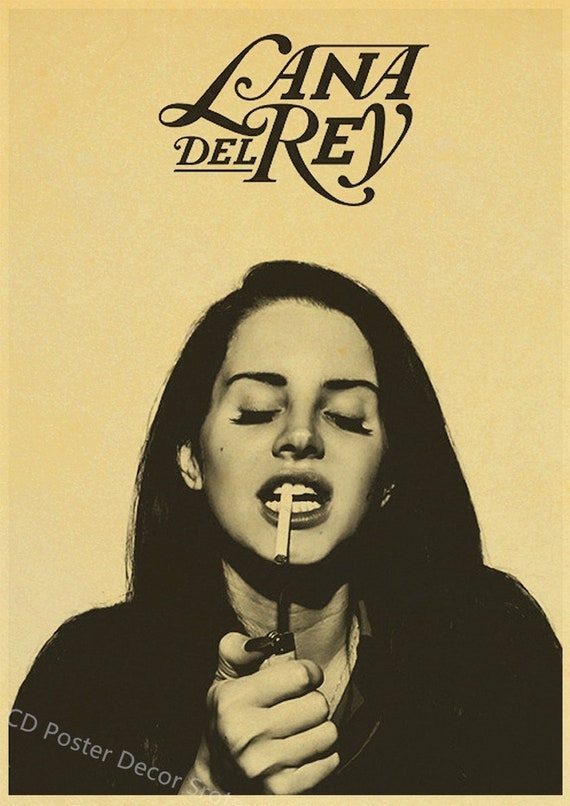 Lana Del Rey Posters Etsy UK