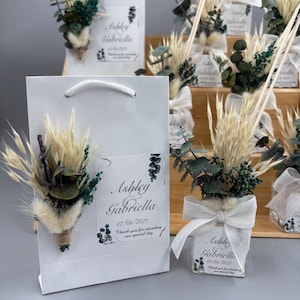 Personalized Eucalyptus Wedding Favor, Empty Room Diffusers Favor,Wedding Favors,Bridal Shower Favors