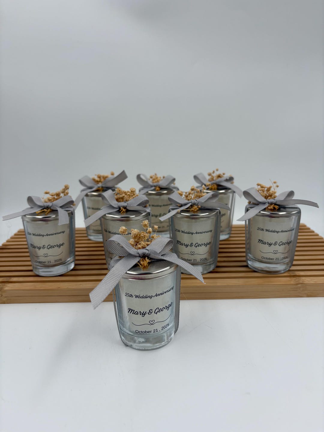 Personalized Candle Favors:with Glass Jar - Etsy