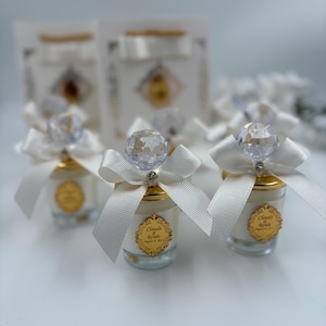 Cadeaux de mariage uniques pour les invités | Bougies de mariage de luxe | Bougies personnalisées | Cadeaux de baptême | Cadeaux de fête | Cadeaux nuptiales de douche