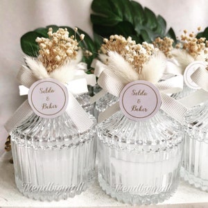 Personalized Luxury Wedding Favor for Guests, Wedding Gift,Baby Shower Favors,Wedding Candle Favors,Engagement Gifts,Candle Favors
