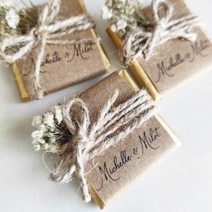 Personalized Chocolate , Wedding Chocolate Favors,Engagement Chocolate Favors ,Get Well , Nikkah Chocolate ,Chocolate Gift