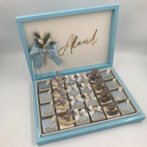 48 pezzi di cioccolatini per bambini, bomboniere di cioccolatini per bambini, bomboniere per neonati, cioccolatini personalizzati per bambini, bomboniere per baby shower, bomboniere di cioccolatini per feste