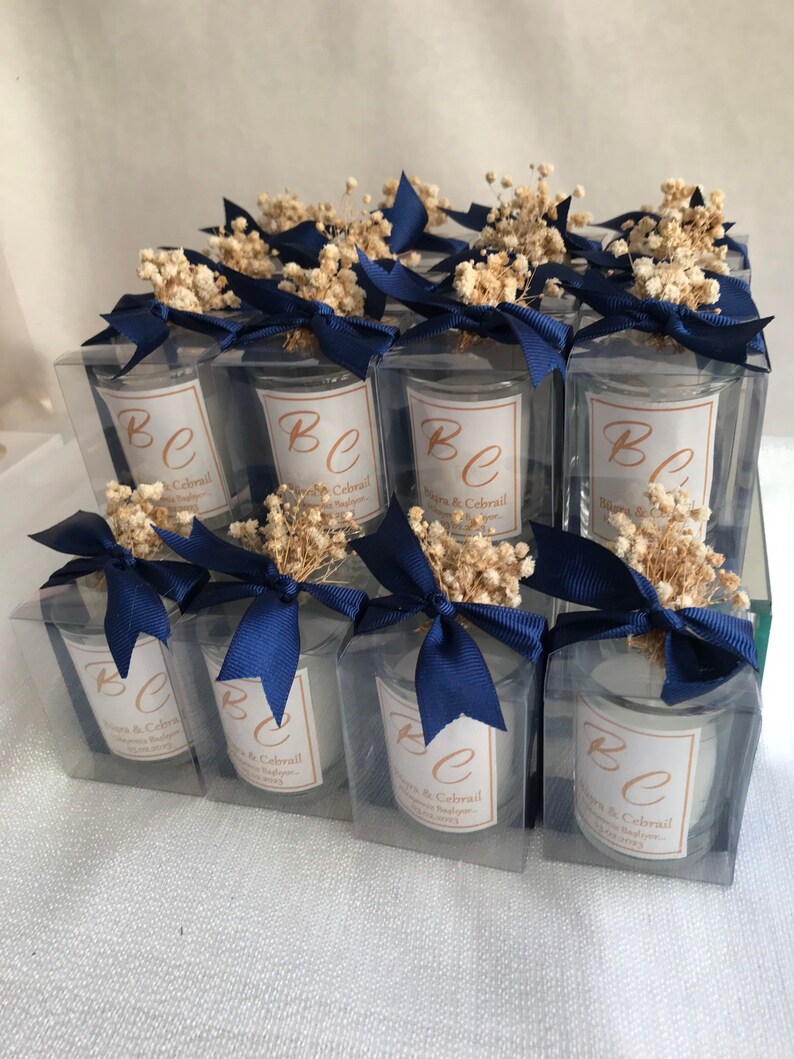 Personalized Wedding Candle Favors, Luxury Gift - Etsy