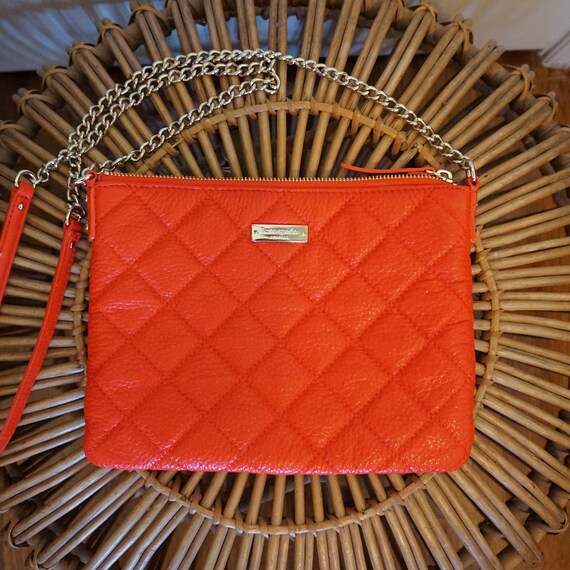 Red Kate Spade Quilted Crossbody Bag Etsy