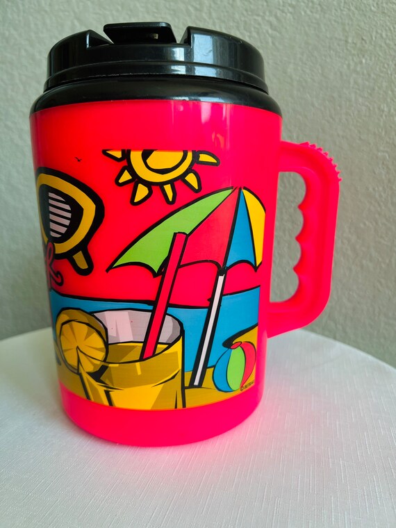 Vintage Retro 90s Extra Large Insulated Mug Etsy