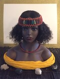 Sun Charged UNISEX 7 Layer Lava Stone 7 Chakra Headband (Necklace Not Included) product logo