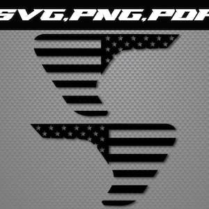 Jeep Solid Usa Flags for Vents Cricut, Silhouette, Cut Files, Digital File SVG PNG PDF