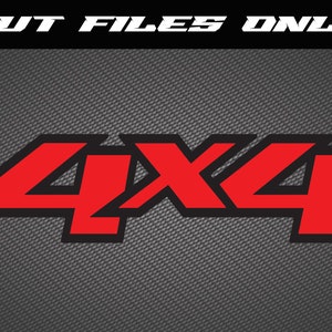 Off Road 4x4 Cricut, Silhouette, Cut Files, Digital File SVG PNG PDF