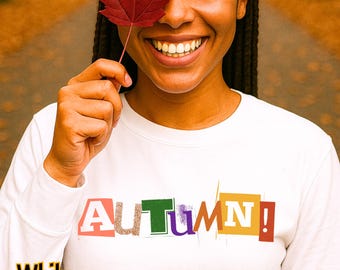 Fall Long Sleeve Shirt: Cozy Autumn Unisex Tee, Autumn Lovers Long Sleeve Unisex Top, Autumn Gift for Her