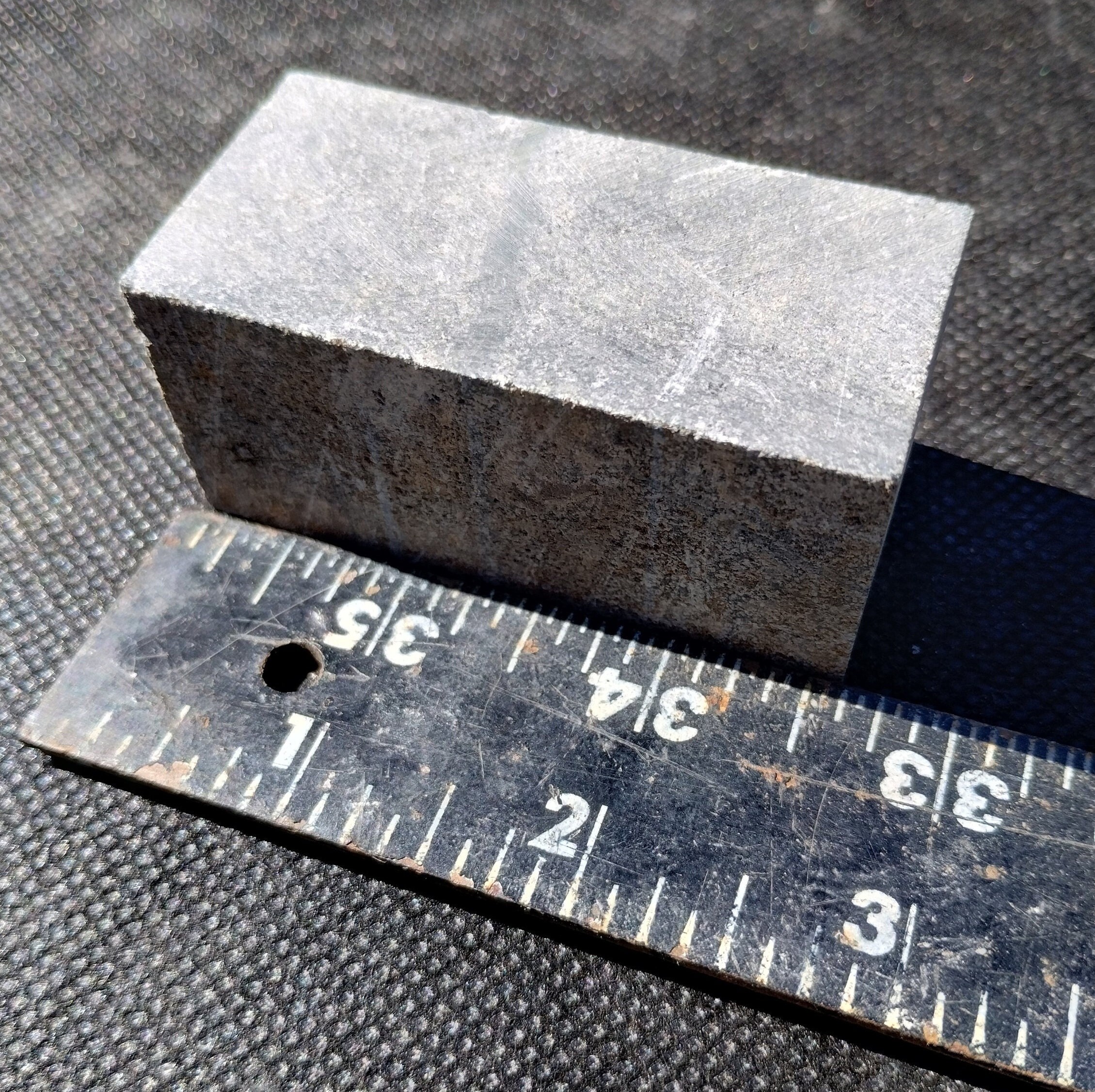 Soapstone Set 12 Pcs 2.5x1.25x1.25 Blocks Blanks Raw Virginia Steatite