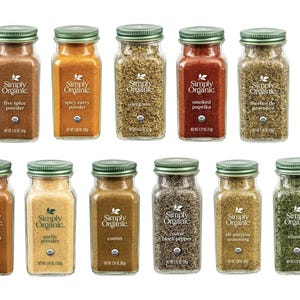 Simply Organic Gift Set Herbs, Spices, and Seasonings Assorted Variety Sampler Set - (11 Count)