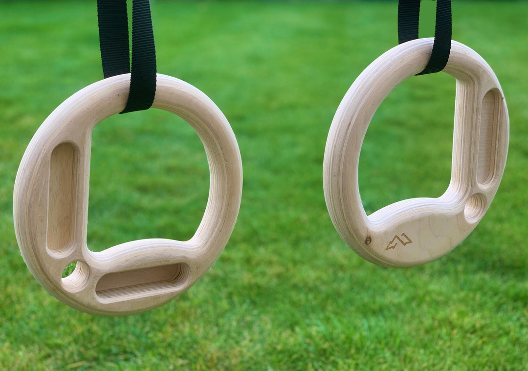 Hangboard Gym Rings Exercise Rings Pullup Bar & Finger Strength Training Gift for Climbers Home