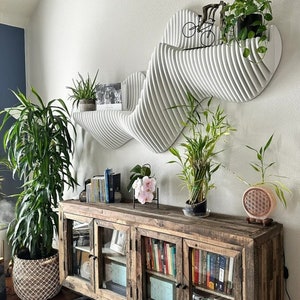 Large Parametric Shelf | 3D Wall Hanging | Office decorations