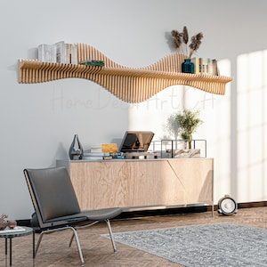 Parametric Shelf, Modern Large Wall Hangings | New Design Office and Living room decorations