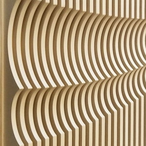 Parametric Wall Decor 3D Acoustic Panel Handcrafted Large - Etsy