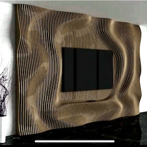 Parametric Wall Art | Custom size, Living room decorations
