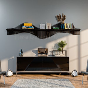 Modern Parametric Shelf, New design Large Wall Hangings | Office and Living room decorations