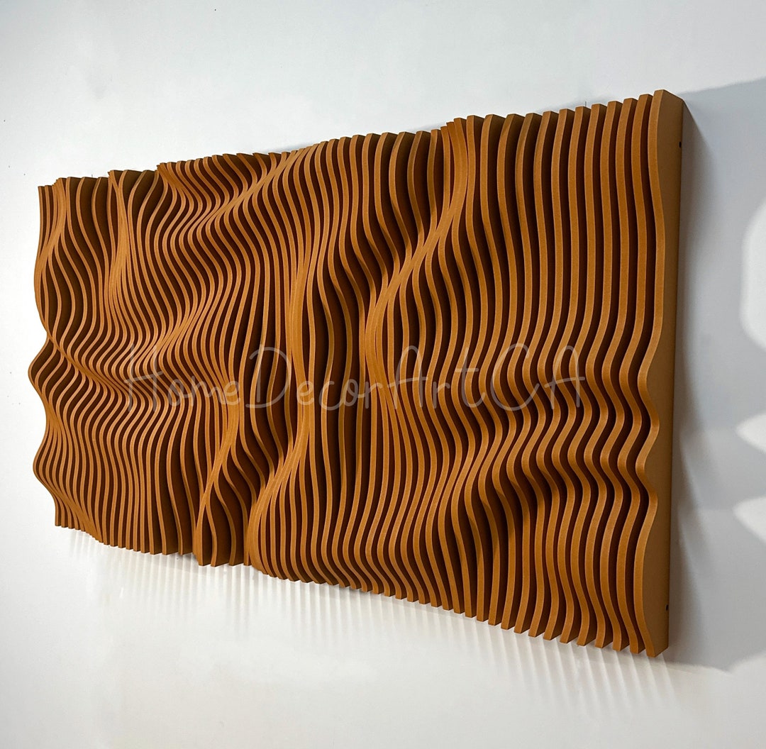 Parametric Wall Art | NEW DESIGN Wall Sculpture | Handcrafted Large ...