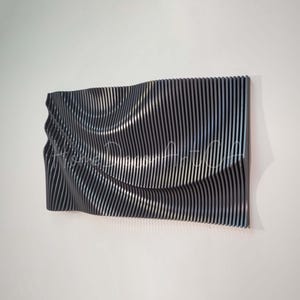 Parametric Decor | 3D Acoustic Panel Wall art| Handcrafted Large Wall Hangings | Wood Wall art | Living room decorations