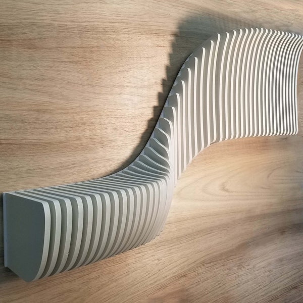 Parametric Shelf | 3D Large Wall Hangings | Living room decorations