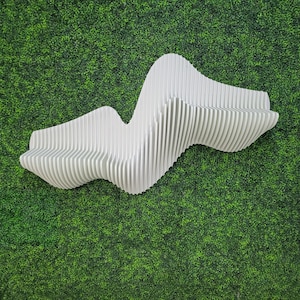Large Parametric Shelf | 3D Wall Hanging | Office decorations