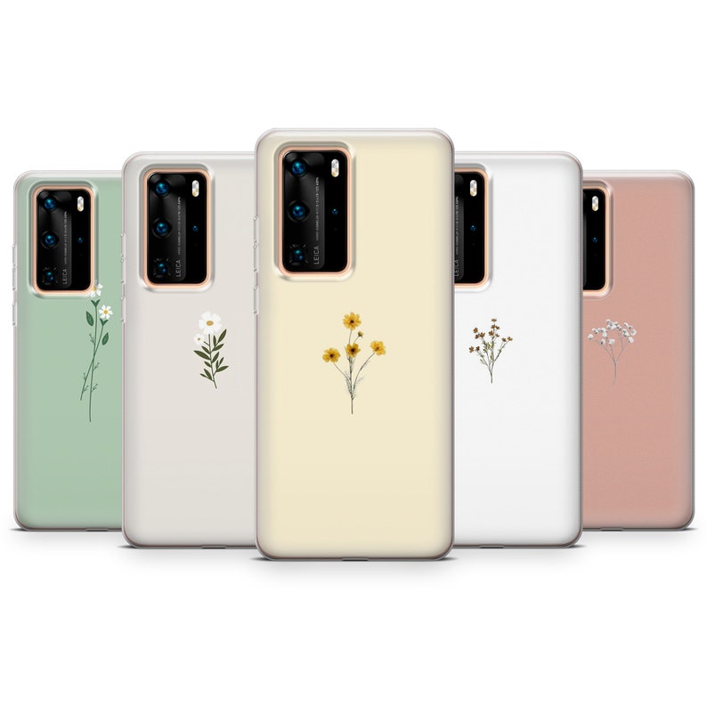 Süße Blumen Handy Hülle Frühlings Blumen Cover für iPhone 15, 14, 13, 12, 11, Samsung S24, S23FE, S22, A15, A54, Pixel 8A, 8Pro, 7A, 7Pro, 6A Bild 10