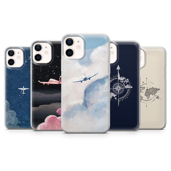 Aviation Phone Case Airplane Travel Aircraft Cover  Fits iPhone 16, 15,  14, 13, 12, 11 | Samsung S25, S24, A16, A56 | Pixel 9A, 8pro, 7A 6A - Etsy