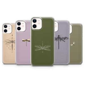 Libellenflügel Handyhülle Insekten Abdeckung für iPhone 16, 15, 14, 13, 12, 11, Samsung S24Ultra, S23FE, S22, A15, Pixel 9Pro XL, 8Pro, 7A
