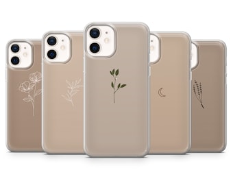 Camel Brown Phone Case Sand Earthy Beige Cover for iPhone 16, 15, 14, 13, 12, 11, Samsung S24Ultra, S23FE, S22, A15, Pixel 9Pro XL, 8Pro