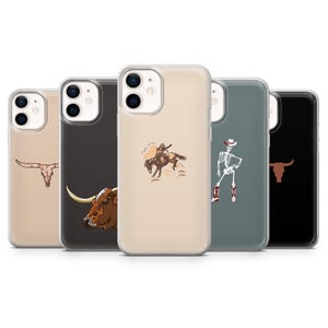 Western Phone Case Rodeo Cowboy Country Cover for iPhone 16, 15, 14, 13, 12, 11 Samsung S25, S24, A56, A16 Pixel 9A, 9Pro XL, 8Pro, 8A