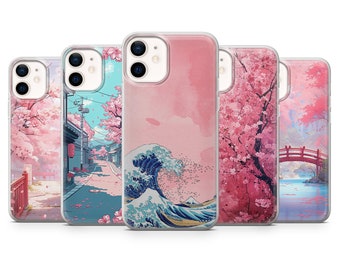 Anime Outdoor Phone Case Manga Sakura Cover for iPhone 16, 15, 14, 13, 12, 11, Samsung S24Ultra, S23FE, S22, A15, Pixel 9Pro XL, 8Pro