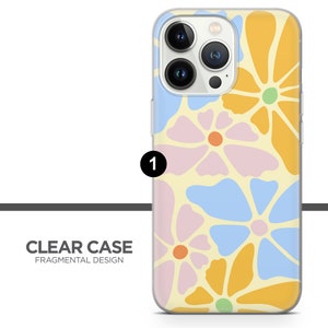 Indie Groovy Telefoonhoesje Retro Hippie Cover voor iPhone 15, 14, 13, 12, 11, XR, 7, 8, Samsung S23, S22, S21FE A53 A14 A13, Pixel 8, 7 1