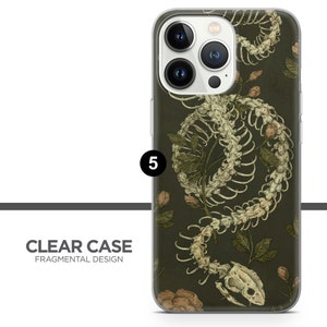 Python Handyhülle Snake Plant Cover für iPhone 15, 14, 13, 12, 11, Samsung S24Ultra, S23FE, S22, A15, A54, A25, Pixel 8A, 8Pro, 7A, 7Pro, 6A Bild 6