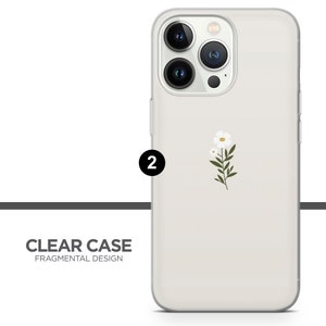 Süße Blumen Handy Hülle Frühlings Blumen Cover für iPhone 15, 14, 13, 12, 11, Samsung S24, S23FE, S22, A15, A54, Pixel 8A, 8Pro, 7A, 7Pro, 6A 2