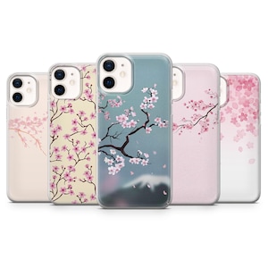 Sakura-telefoonhoesje Cherry Blossom Japans Cover voor iPhone 16, 15, 14, 13, 12, 11, Samsung S24, S23, S22, A15, Pixel 9Pro XL, 8A, 8Pro