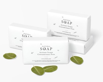 Custom Printed Soap Boxes 100 QTY
