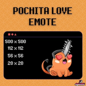 Animiertes Pochi Demon Dog Emote / Anime Emote / Emotes / Twitch / Discord / Community / Gamer / Streamer / Emote Aufträge / Kawaii /