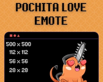 Animated Pochi Demon Dog Emote / Anime Emote / Emotes / Twitch / Discord / Community / Gamer / Streamer / Emote Commissions / Kawaii /