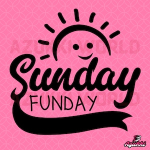 Sonntag Funday SVG/PNG / Mädchen Designs / Mädchen Grafiken / Mädchen Illustration / Vektor / Bilder / Sublimation / Cricut / Clipart / Wochenende SVG