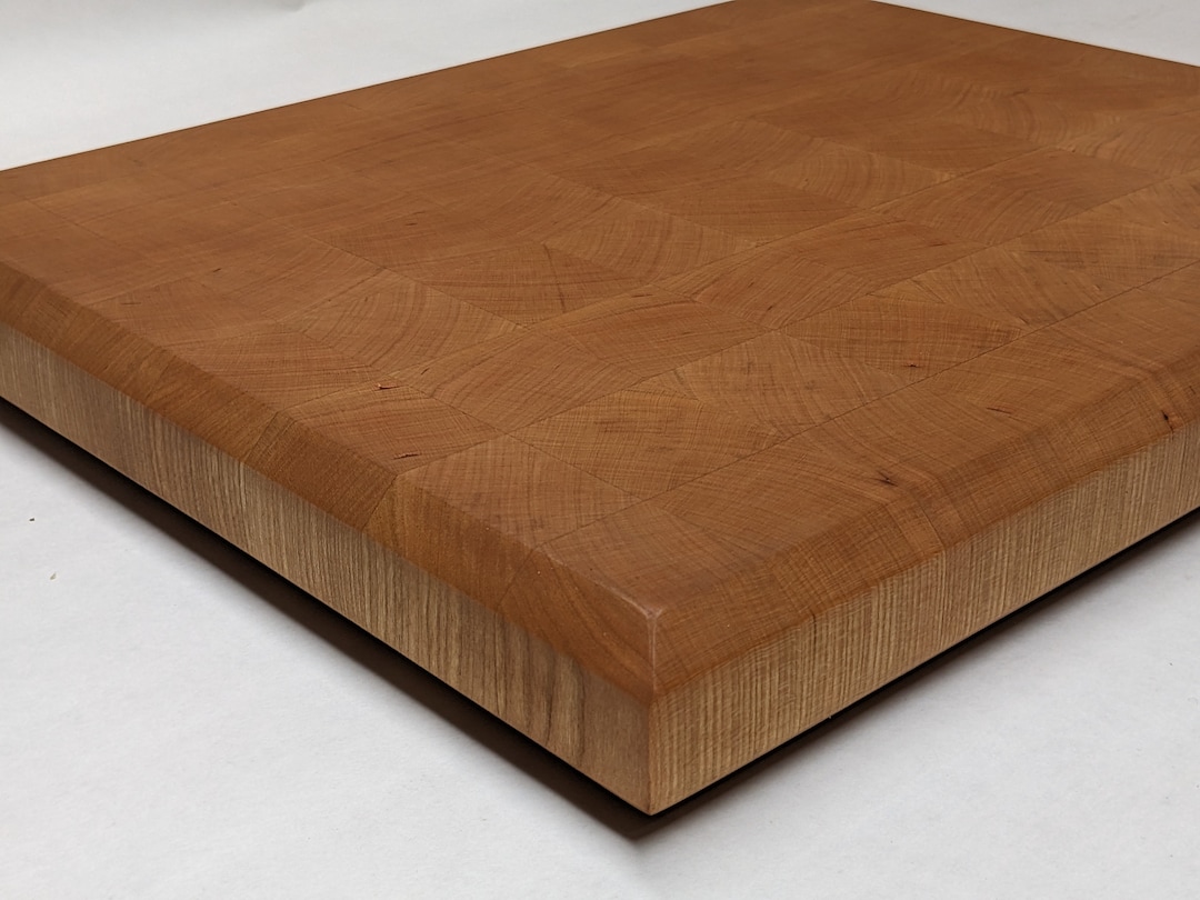Cherry & Ash End Grain Cutting Board
