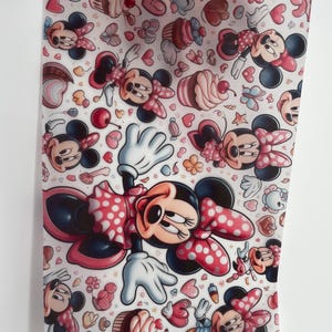 Transparentpapier Transparenz Bastelpapier 10 Blatt  Grußkarten Herstellung Minnie Mouse