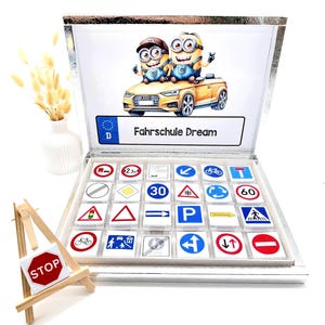 Gepersonaliseerde Minions Rijschool Chocolade Doos – Rijbewijs Cadeau – Rijinstructeur – Leerling – Geslaagd voor het Rijbewijs – Chocolade