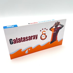 Mauro Icardi Galatasaray Schokobox Weiss personalisierte Schokolade Ga