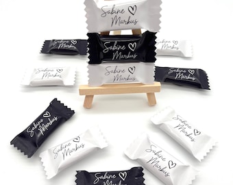 Caramelos personalizados con tu nombre o diseño deseado, cumpleaños, boda, bautizo, empresa, publicidad, colegio, graduación, despedida, circuncisión