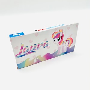 Adesivi di cioccolato Kinder Unicorno per bambini Idee regalo di cioccolato Bomboniere per feste di compleanno