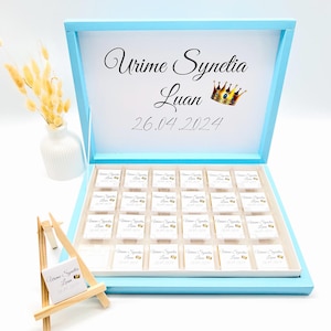 Schokobox personalisiert – Hochzeit, Sünnet, Geburtstag – Gastgeschenk Mitgebsel Kindergeburtstag Candybar Geschenk Schokolade